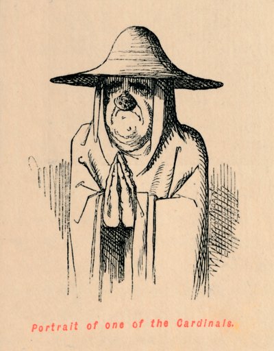 Kardinallerden birinin portresi, c1860, c1860 by John Leech