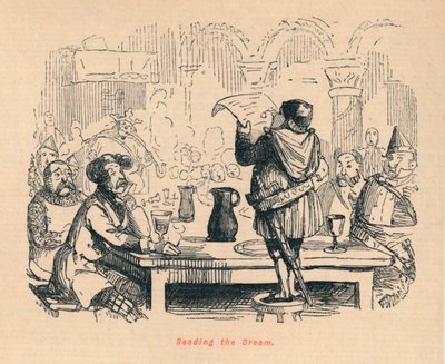 Rüyayı Okumak, c1860, c1860 by John Leech