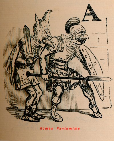 Roman Pandomim, 1852 by John Leech