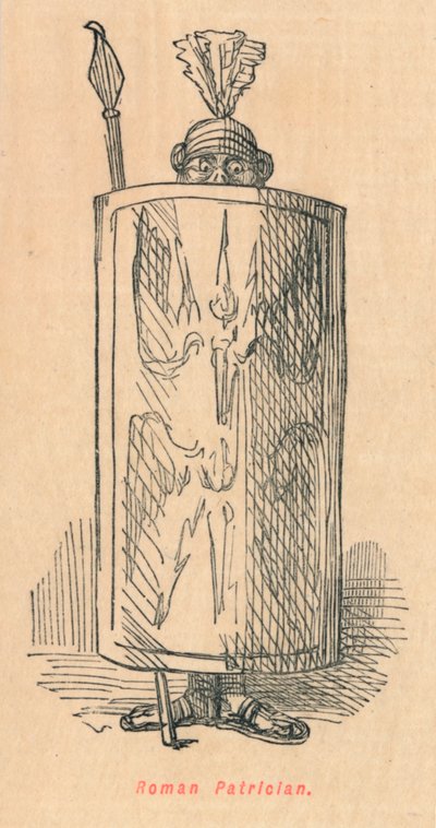 Romalı Patrici, 1852 by John Leech