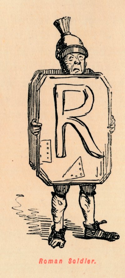Romalı Asker, 1852 by John Leech