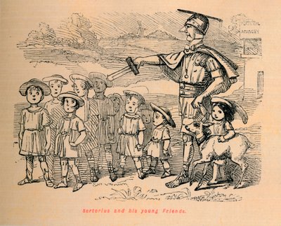 Sertorius ve genç Arkadaşları, 1852 by John Leech