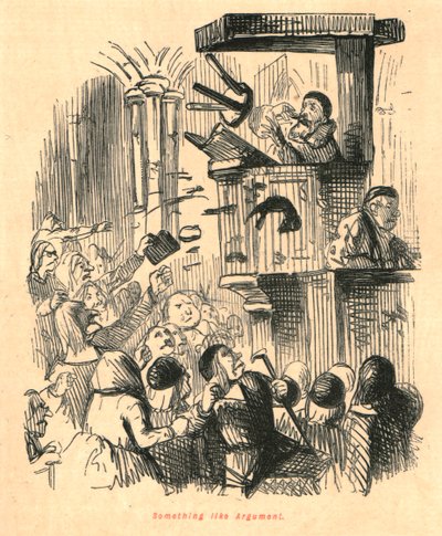 Argüman, 1897 gibi bir şey. by John Leech