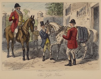 Hediye At! by John Leech