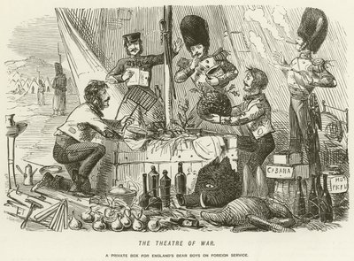 The Theatre of War  by John Leech