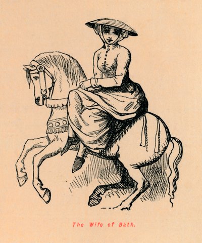 Bath'ın Karısı, c1860, c1860 by John Leech