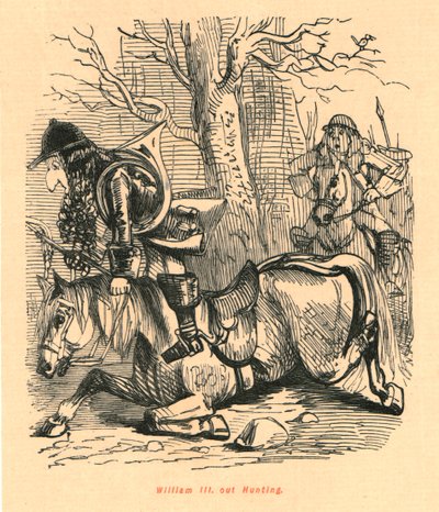 William III. Avcılık dışında, 1897. by John Leech
