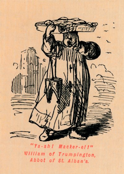Ya-ah! Orkinos! Albans Başrahibi, Trumpington'lu William, by John Leech