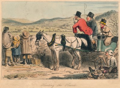 Av Köpekleri, 1865. Sanatçılar: John Leech, Hablot Knight Browne. by John Leech and Hablot Knight Browne