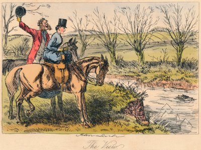 The View, 1865. Sanatçılar: John Leech, Hablot Knight Browne. by John Leech and Hablot Knight Browne