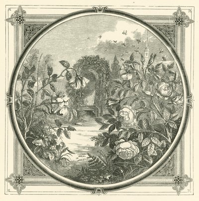 Arılar solan çiçeklere dokunmaz (gravür) by John Leighton
