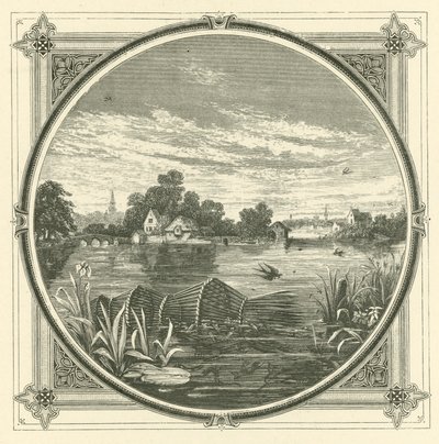Her biri kendi kaderine üzülüyor (gravür) by John Leighton