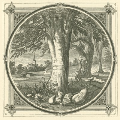 Aşk akıl almaz bir şekilde ele geçirir (gravür) by John Leighton