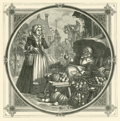 Bir çürük elma sepetteki her şeye bulaşır (gravür) by John Leighton