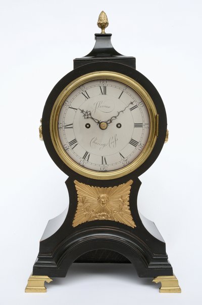 Balon Saat, c.1760 (pirinç ve abanoz ağacı) by John Leroux