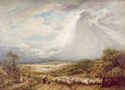 sürüyü sürmek by John Linnell