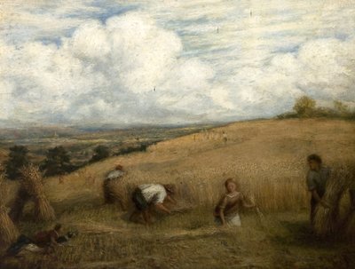 Hasat, 1857 by John Linnell