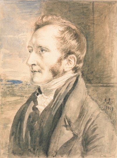 Bir Adamın Portresi by John Linnell