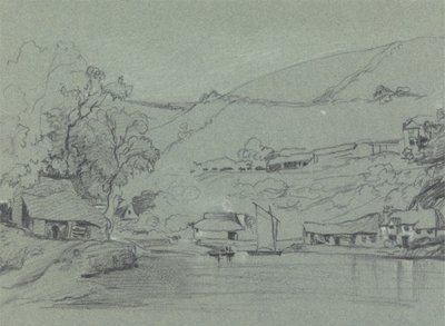 Kent'teki Sahne by John Linnell