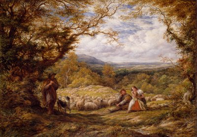 Koyun Yolu, 1863. by John Linnell