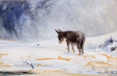 Karda Eşek by John MacWhirter