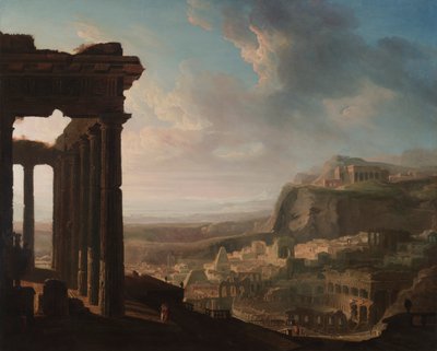 Bir Antik Kentin Kalıntıları by John Martin