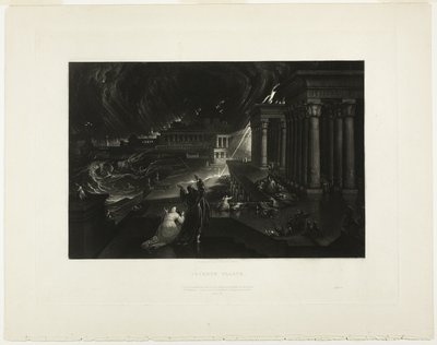 Yedinci Veba, İncil Örneklerinden by John Martin