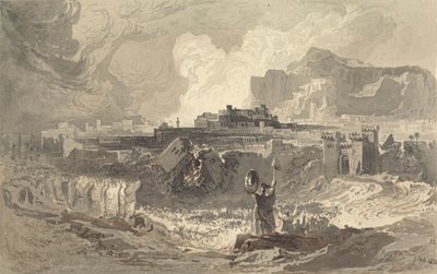 Eriha Duvarları by John Martin