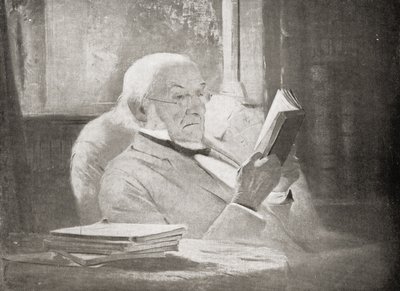 William Ewart Gladstone (1809-98) yaşlılıkta, "V.R.I. Lorne Marquis tarafından Hayatı ve İmparatorluğu
