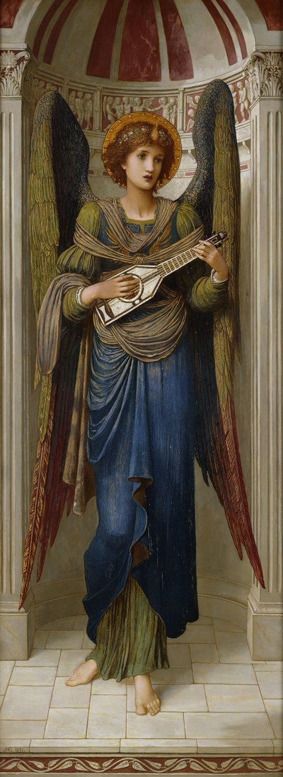 Melekler, 1895 by John Melhuish Strudwick