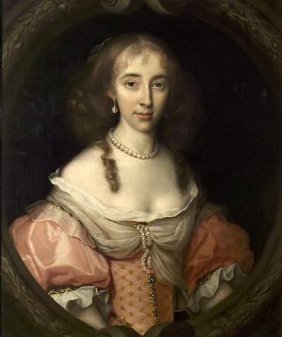 Magdalen Aston, Leydi Burdett, 1669 by John Michael Wright