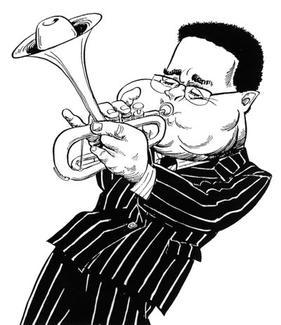 Dizzy Gillespie (John Birks Gillespie), John Minnion