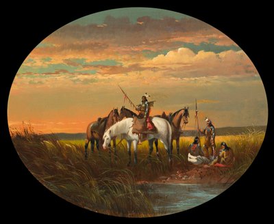 Bir Duman İçin Çayırda Durma, 1870 dolayları by John Mix Stanley