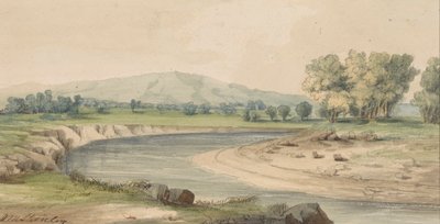 Süt Nehri ve Panter Dağı by John Mix Stanley