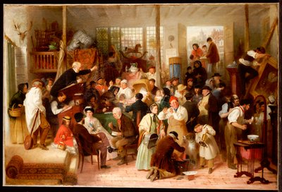 Müzayede, 1863 by John Morgan