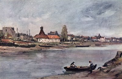 Yeşilin Üzerindeki Tel (renkli lito) by John Muirhead