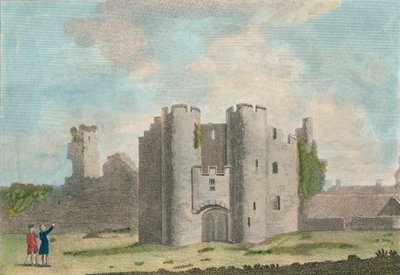 Pembroke Kalesi Kapısı, Pembrokeshire, 1785 by John Newton