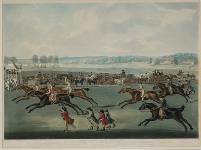 Ascot - Oatlands Piyangoları, J.W. Edy (fl. 1780-1820), 1792