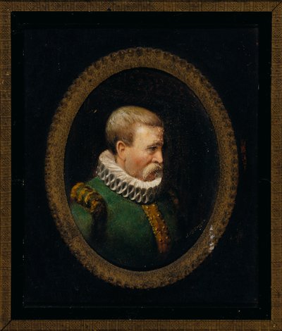 Charles IX Zamanının Huguenot Beyefendisinin Portresi. by John O