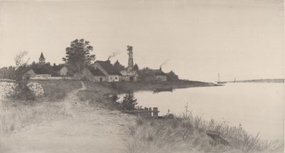İsimsiz Sahil Manzarası, 1891. by John O. Anderson