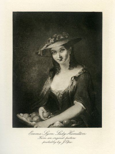 Emma Leydi Hamilton by John Opie