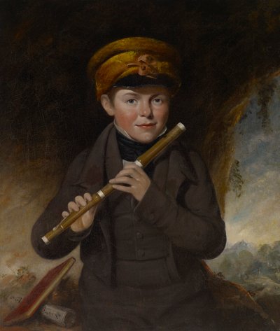 John Gurney Jr., Küçük Flüt Çalan by John Opie