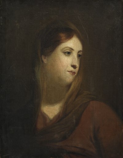 Bir Kadın Kafası için Eskiz, c.1800 by John Opie
