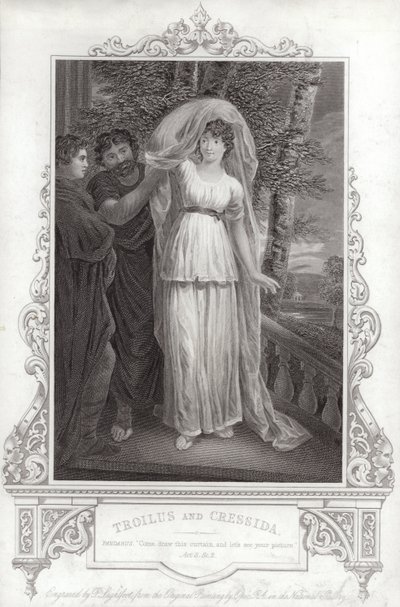 Troilus ve Cressida by John Opie