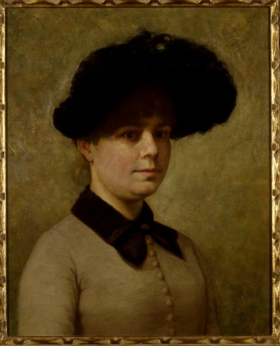 Mary Etell Gertrude Walker'ın Portresi (tuval üzerine yağlıboya) by John Otis Adams
