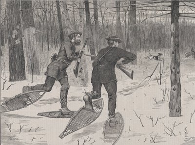 Kışın Adirondacks