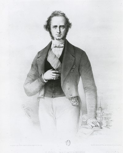 Collette tarafından oyulmuş Henry John Temple (1784-1865) Lord Palmerston portresi by John Partridge