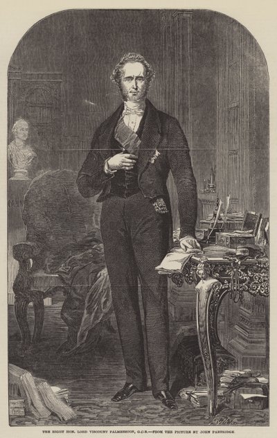 Çok Sayın Lord Vikont Palmerston, GCB by John Partridge