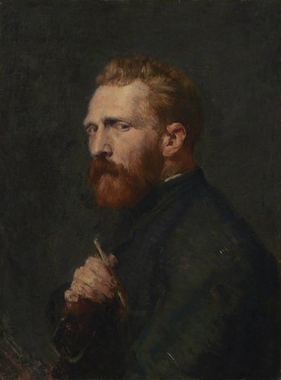 Vincent van Gogh'un portresi by John Peter Russell