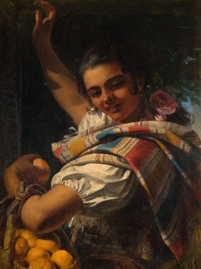 Turuncu Kız, 1854. by John Phillip